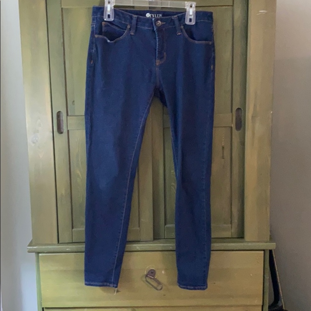 Dark wash blue jeans size 10